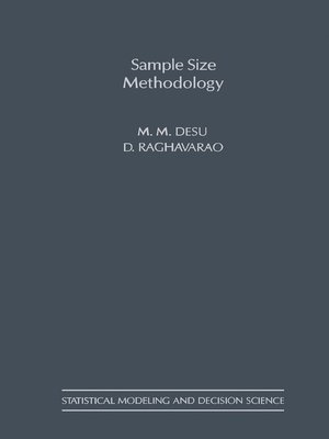cover image of Sample Size Methodology